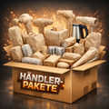Händler Pakete verpackt