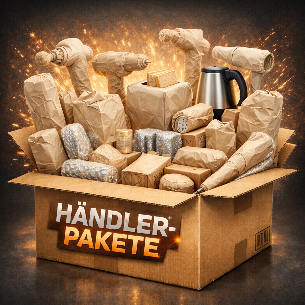 Händler Pakete verpackt